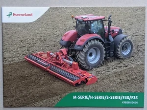 Kverneland SERIEN M/H/S/F30/F35 KREISELEGGEN Prospekt Traktor Schlepper Bulldog - Bild 1 von 1