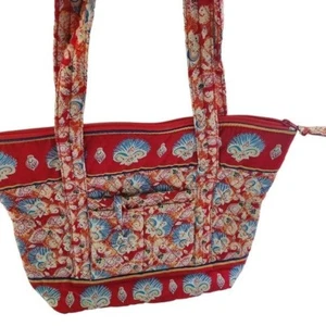 Nicole's Boutique NWOT Beachy Nautical Quilted Cotton Tote Bag - Picture 1 of 6