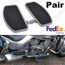 1Pair Motorcycle Front/Rear Foot Board Mini Rider Floorboard Pedal 9.44" x 4.92"