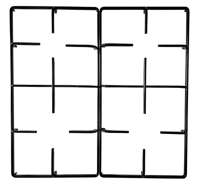 FRANCO BRASINI GRIGLIA LOFRA SMALTATA SINGOLA O COPPIA PIANO COTTURA DIM 43x22.2 CM NO ORIGINAL