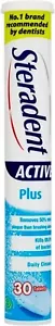 2 x Steradent Active Plus Denture Daily Cleaner, 30 Tablets (pack of 2) - Picture 1 of 18