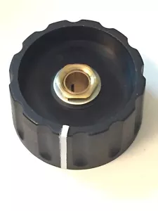 Elma 021-6425 Manopola nera opaca L36 mm per albero 6 mm - Foto 1 di 3