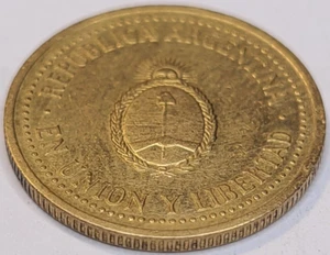 1992 Argentina 10 Centavos Coin KM# 107 US SELLER - Picture 1 of 2