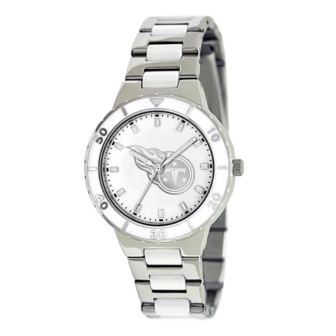 Tennessee Titans Ladies Pearl Watch by Game Time NFL-PEA-TEN Woman Women Metal Cover