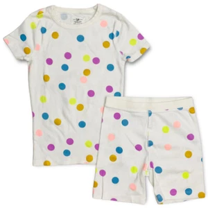 G05-Crewcuts, 10Y, s/s cotton 2 pc pjs, Multi Dots (10 Years) - Picture 1 of 2