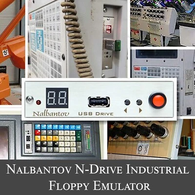 !Emulador de unidade de disquete USB N-drive industrial para sistema de controle Arburg Selogica - Imagem 1 de 4
