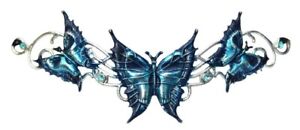 Hengeband Needfire Butterfly head band choker Anne Stokes jewellery fairy fest