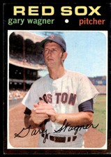 1971 Topps Gary Wagner . Boston Red Sox #473