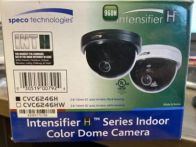 Speco Technologies CVC6246H Black Dome Camera Indoor Color  - Image 1 of 2