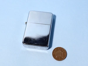 2008 Plain Chrome Star Lighter #JM - Picture 1 of 5