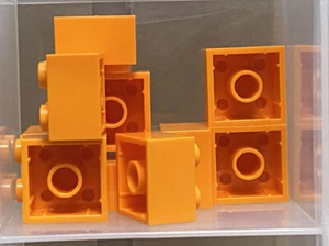 LEGO Parts - Orange Brick 2 x 2 - No 3003 - QTY 10 - Picture 1 of 1