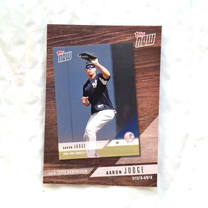 2019 Topps 2018 Topps NOW Review - Aaron Judge - Nice CARD # TN 1 - NRMNT/MINT - Foto 1 di 6