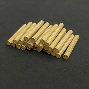 WAR PARK MINIATURES 1:30 WW2 WS036 PAK43 / KWK43 YELLOW METAL AMMO CONTAINERS - Picture 1 of 5