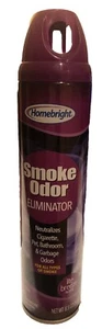HomeBright Aerosol Air Freshener,Smoke Odor Eliminator-8.5 oz Lite Breeze - Picture 1 of 2