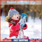 Bunny Shaped Snowball Maker Clip Plastic Snow Fight Toys Winter Play (Blue)