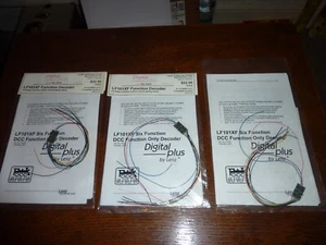 Lenz LF100XF DCC 4 Function Decoder x 3pcs, unused, one open bag - Picture 1 of 7
