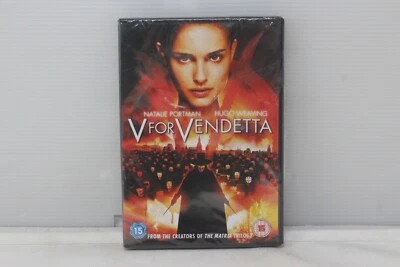 V For Vendetta (DVD) Region 2 - NEW  - Image 1 of 2