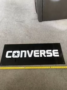 Converse Sign Perspex Large From D H Evan’s Oxford St Raised Lettering - Picture 1 of 9