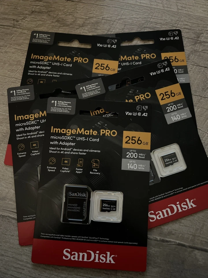 SanDisk 256GB ImageMate PRO microSDXC UHS-1 Memory Card - Image 1 of 1