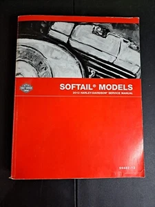 Libro manual de servicio Harley-Davidson Softail Models 2012 99482-12 buen estado - Imagen 1 de 10