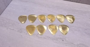 Handmade  Brass blank guitar pick 25 gauge - Picture 1 of 8