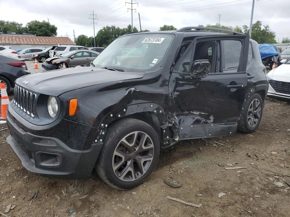 Used Speedometer Gauge fits: 2015 Jeep Renegade cluster tachometer MPH 160 MPH 3 - Изображение 1 из 4