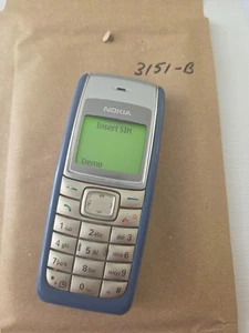 Nokia 1110i - Blue (Unlocked) Mobile Phone - Fully Working & Tested - Picture 1 of 2