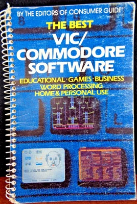 COMMODORE VC-20/VIC-20 -- THE BEST VIC/COMMODORE SOFTWARE (BEEKMAN - BUCH) #3EN - Bild 1 von 3
