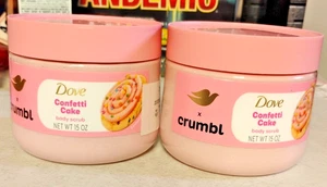 🧁 Taube Konfetti Kuchen Körperpeeling x2 - je 15 Unzen - Limitierte Auflage - NEU! 🎉 - Bild 1 von 4