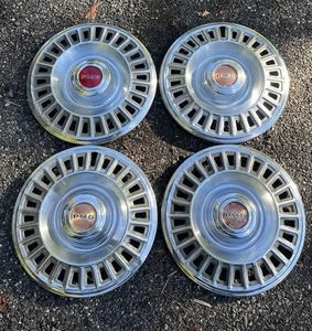 1967-1968 Pontiac PMD  14" Hubcaps Wheel Covers Firebird Tempest Catalina OEM - Picture 1 of 15