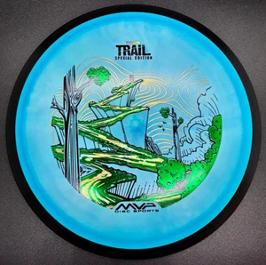 Axiom MVP Fission Trail RARE Swirl & Awesome Color Special Conrad Line Disc Golf - Picture 1 of 24