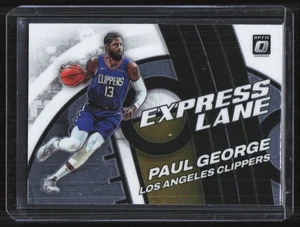 2021-22 Donruss Optic Express Lane Paul George Los Angeles Clippers #21 - Picture 1 of 2