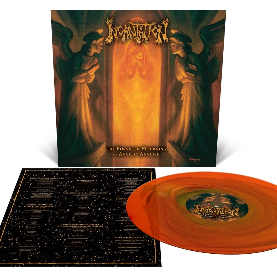Incantation Forsaken Mourning Of Angelic Anguish ("Crush Ripple" Orange Colored - Image 1 of 1