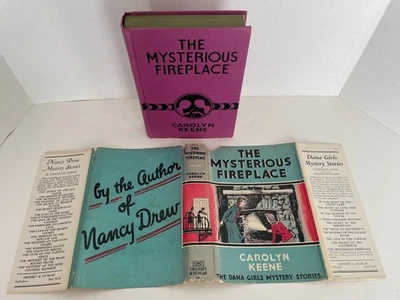 DANA GIRLS #10 -THE MYSTERIOUS FIREPLACE -  1ST  PRINTING - 2ND DJ ART 1941 - Image 1 of 4