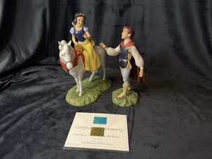 Disney SCHNEEWITTCHEN AUF PFERD & PRINZ "And Away to His Castle We’ll Go" WDCC Neu in OVP - Bild 1 von 15