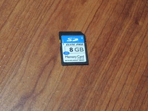 SD Elite Pro 8GB SDHC Memory Card - Picture 1 of 1