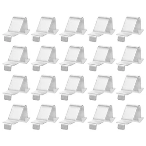 Clavijas de soporte para gabinete de tarjetas de capa de 20 piezas clips de estantería de alta resistencia - Imagen 1 de 12