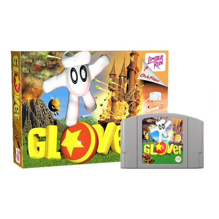 Glover Limited Run Games - Brand New - Nintendo 64 - Image 1 of 1