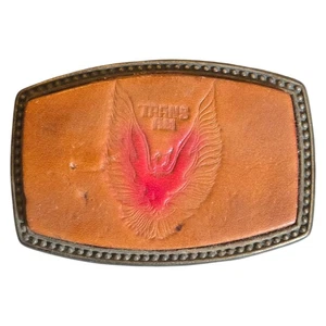 Pontiac Trans Am Belt Buckle Phoenix Design Vintage Classic Car Collectible - Picture 1 of 13
