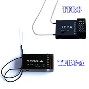 Para FrSky TFR6 TFR6-A Futaba FASST Compatible 2.4G Receptor 7 Canales TF Accesorios - Imagen 1 de 10