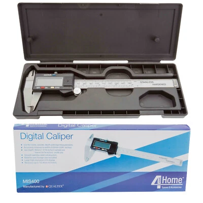 LCD 6" 150mm Digital Vernier Caliper Micrometer Gauge Accurate Measurement Tool  - Image 1 of 4