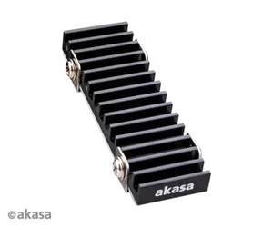 Akasa A-M2HS02-BK Gecko Pro effizienter Kühlkörper für M.2 SSD - Bild 1 von 1
