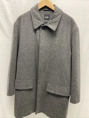 Hugo Boss Cashmere Blend Over Coat Size 40 R - Image 1 of 4