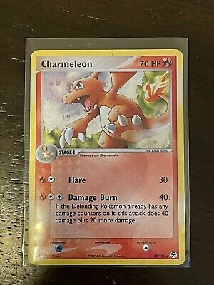 2004 Charmeleon Pokemon Ex FireRed LeafGreen RARE HOLO EXCELLENT CONDITION