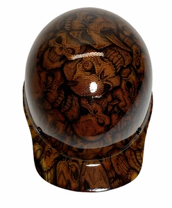 Sombrero Duro Hydro Dipped MSA Skullgard Gorra Personalizada Cráneos de Locura HG - Imagen 1 de 4