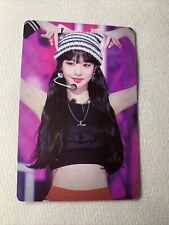 WONYOUNG IVE Girl RED BOW Edition Celeb Girl K-Pop Photo Card cat hat 1