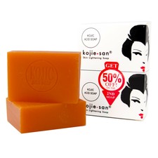 100% Authentic Kojie San Kojic Acid Skin Lightening Soap 2x135g 