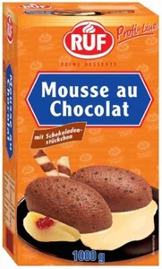 RUF Mousse au chocolate mit feinen Schokoladenstückchen 1000g - Bild 1 von 1