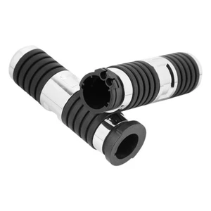 Cable Throttle Control 1" Hand-Grips Rubber For Harley Honda Shadow Aero VT750C - Picture 1 of 8