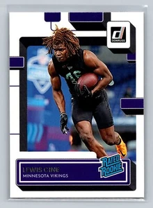 Lewis Cine 2022 Donruss #363 Minnesota Vikings RC Rookie C11 - Picture 1 of 2
